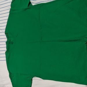 Lightly worn, Pine Green, Fruit-Of-The-Loom T-shirt
